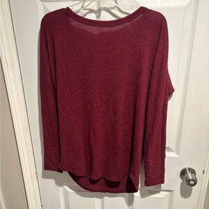 NATURAL LIFE Red Blouse Relaxed Fit